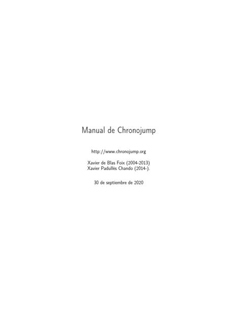 chronojump pdf manual